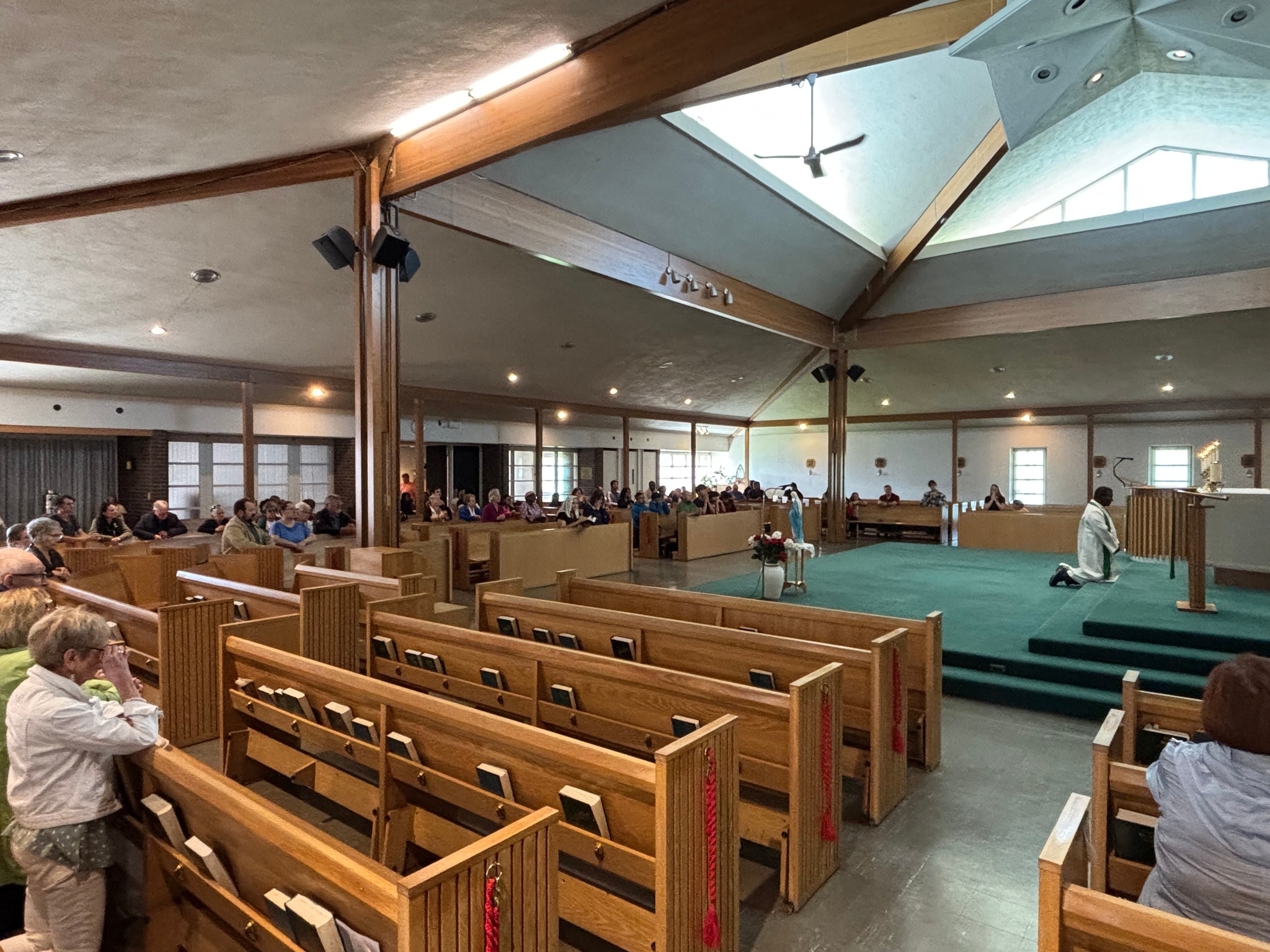 Congregation gathered for worship at Southville Church of Christ